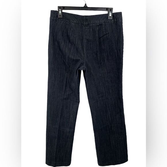 NWT Talbots Petite Stretch Jeans Size 10 Petites Dark Blue Wash - Picture 2 of 5